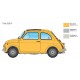 Italeri Fiat 500 F Upgraded Edition 1/12