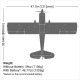 E-flite Decathlon RJG 1.2m BNF Basic with AS3X and SAFE Select