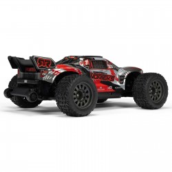 ARRMA 1/10 Vorteks 223S DSC 4X4 RTR Brushless Stadium Truck, Red