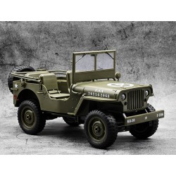 E-ZEE RC 1/10 4WD RC Willys Jeep with LED Lights