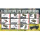 E-ZEE RC 1/10 4WD RC Willys Jeep with LED Lights