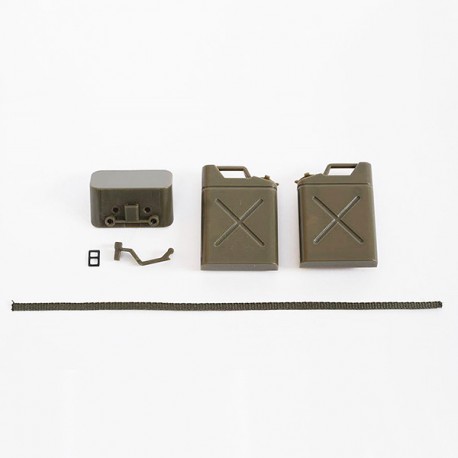 Roc Hobby 1/12 1941 Willys MB Kit Portatil de Jerricans