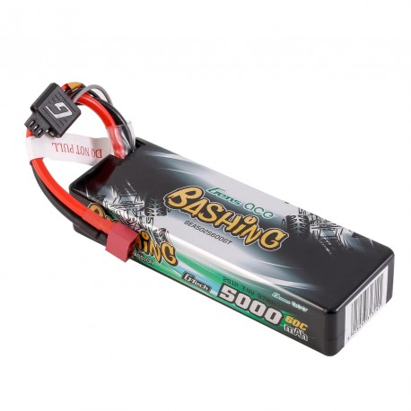 Gens Ace Bashing Series 5500mAh 7.4V 2S1P 60C Lipo Battery Hardcase with T-Plug