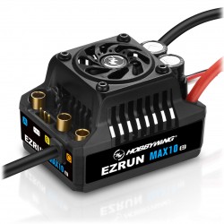 Hobbywing Ezrum Variador (ESC) MAX10 G2 ESC 140 Amp, 2-4s LiPo, BEC 5A