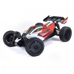 ARRMA 1/14 Typhon Grom 4X4 RTR Brushed Buggy Red/White