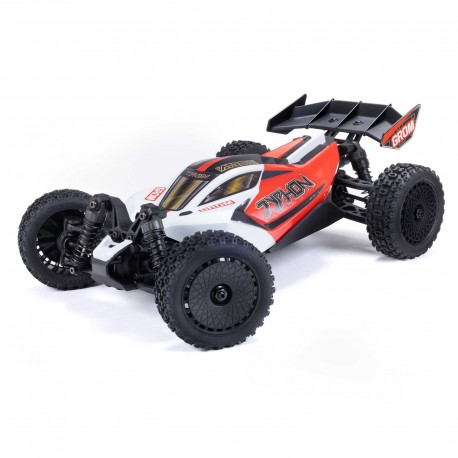 ARRMA 1/14 Typhon Grom 4X4 RTR Brushed Buggy Red/White