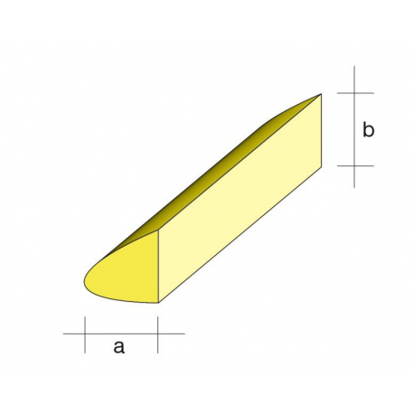 Aero-Naut Bordo de Ataque Balsa 13x20x1000mm