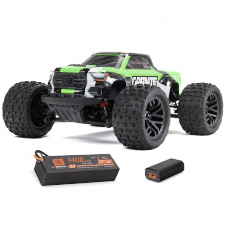 ARRMA 1/18 Granite Grom 4X4 RTR Brushed Monster Truck Green