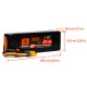 Spektrum 22.2V 7000mAh 6S 30C Smart G2 LiPo Battery: IC5