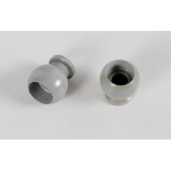 FG 07475-02 - Aluminum joint ball Diam.  5-10x10,75mm 2p