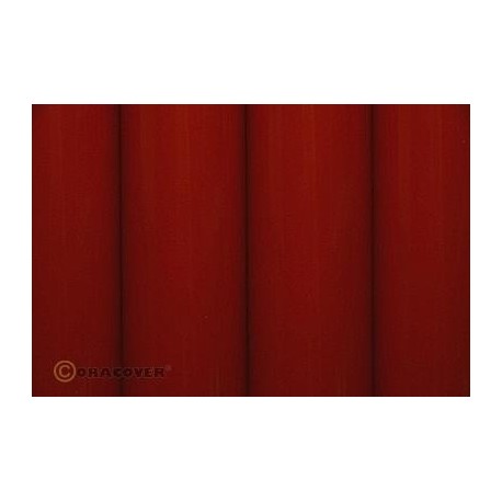 Oracover - Standard red L- 60cm x C- 1m