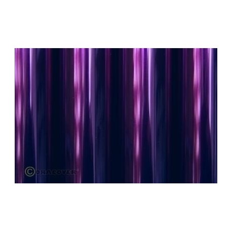 Oracover - Transparent blue-purple L- 60cm x C- 1m
