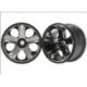 Traxxas 5577A All-Star 2.8" Wheels black chrome Nitro Front