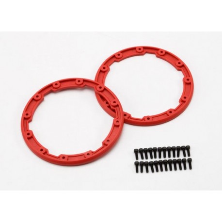 Traxxas 5667 Sidewall Protectors red