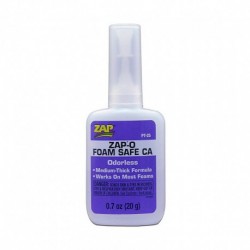 ZAP Foam Safe-Odorless CA Purple Label Medium Viscosity 20gr.