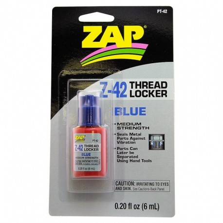 ZAP Z-42 BLUE THREAD LOCKER 6ml