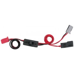 Futaba SWH13 Switch Harness & Charge Cord Mini J