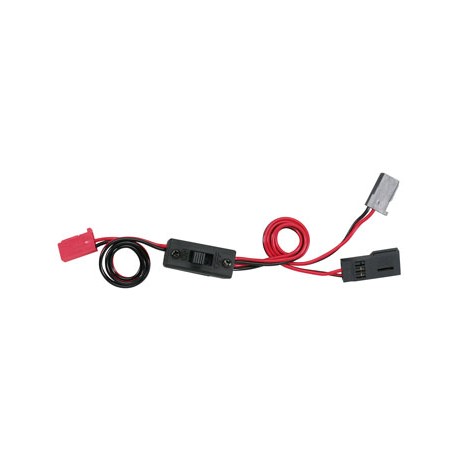 Futaba SWH13 Switch Harness & Charge Cord Mini J