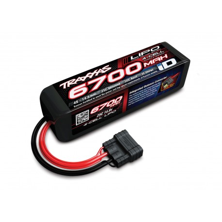 Traxxas Power Cell 6700 mAh LiPo Battery 4S - 14.8 Volts 25C