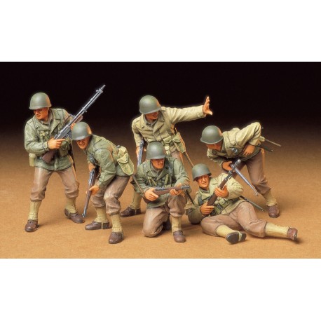 Tamiya 1:35 US Army Infantry 6 Figures